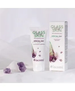 Masca pentru ten sensibil Glass Skin Nacomi, 50 ml