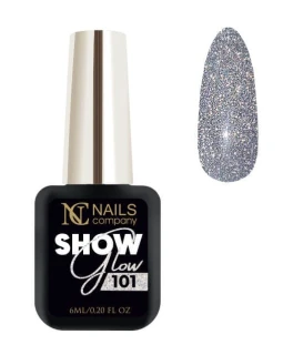 Oja semipermanenta reflectorizant Gelique Glow Show 101 Nails Company, 6 ml