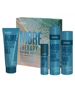 Set ESTEL MORE THERAPY (Șampon 250ml, Balsam 200ml, Gel de duș 250ml, Spray 100 ml)