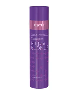 Șampon argintiu pentru nuanțele reci de blond ESTEL PRIMA BLONDE, 250 ml