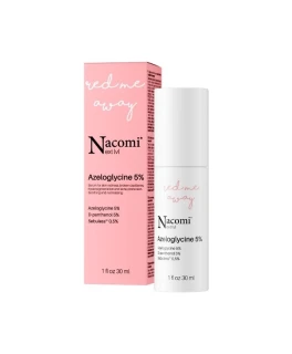 Ser calmant pentru ten sensibil cu pete și rozacee, cu 5% azeloglicină, Nacomi Next Level, 30 ml