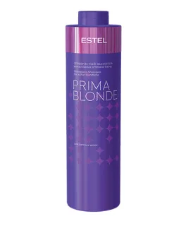 Șampon argintiu pentru nuanțele reci de blond ESTEL PRIMA BLONDE, 1000 ml