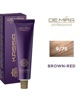 Vopsea pentru par ACME DeMira Kassia, 9/75 - Blond maro-roșu, 90 ml