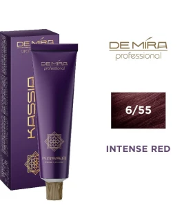 Краска для волос ACME DeMira Kassia, 6/55 - Темно-русый интенсивно-красный, 90 мл
