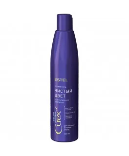 Șampon pentru nuanțe reci de blond, ESTEL Curex Color Intense, 300 ml.