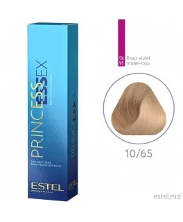 Vopsea cremă permanentă pentru păr PRINCESS ESSEX, 10/65 Blond deschis violet-roşu, 60 ml