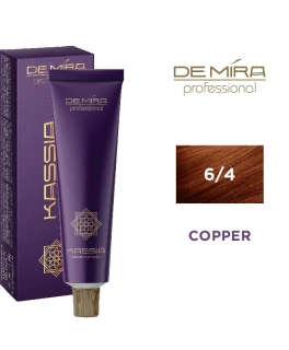 Vopsea pentru par ACME DeMira Kassia, 6/4 - Castaniu Inchis aramiu, 90 ml