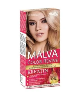 Vopsea permanenta pentru par Malva Color Revive Acme Color 112, 105 ml