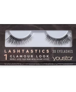 Накладные ресницы 3D Glamour Look 1 Lashtastics YouStar