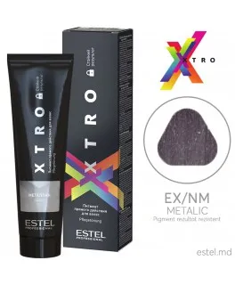 Pigmentul cu acțiune directă pentru păr XTRO, Metalic, 100 ml