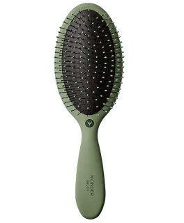 Perie de par Wonder Brush Army Green HH Simonsen, verde