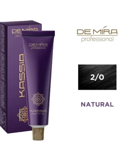 Vopsea pentru par ACME DeMira Kassia, 2/0 - Negru, 90 ml