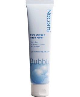 Очищающая паста с глиной для жирной кожи и пор Pore Oxygen Nacomi, 100 мл