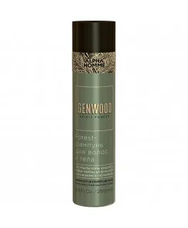 Forest-șampon pentru păr și corp, ESTEL Alpha Homme Genwood, 250 ml.