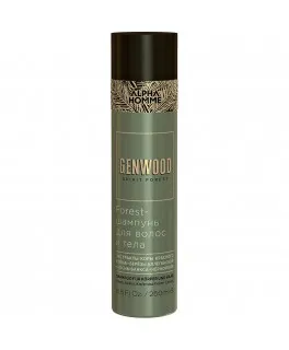 Forest-șampon pentru păr și corp ESTEL Alpha Homme Genwood, 250 ml