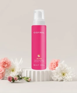 Spumă ulei hidratanta pentru corp Bloom Cotril, 180 ml