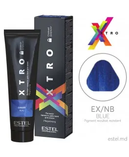 Pigmentul cu acțiune directă pentru păr XTRO, Albastru, 100 ml