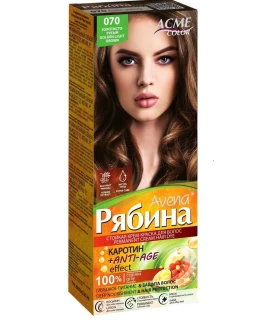Vopsea pentru par Riabina Avena Acme Color, 070 - Blond auriu, 100 ml
