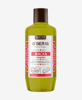 Masca pentru păr deteriorat, uscat, poros și vopsit ACME O'berig, 500 ml