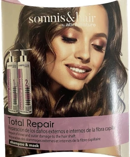 Set miniproduse pentru regenerare par uscat si deteriorat Restoring Somnis & Hair (Sampon 30ml, Masca 30 ml)