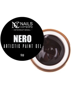 Gel-vopsea pentru design Nails Company, Negru, 5 g