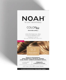 Vopsea naturala fara amoniac pentru par 9.3 Californian Blond Noah, 140 ml