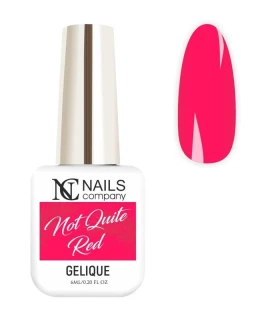 Oje semipermanenta Not Quite Red Nail Talk Gelique Nails Company, 6 ml