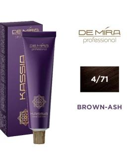 Краска для волос ACME DeMira Kassia, 4/71 - Шатен коричнево-пепельный, 90 мл