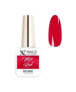 Oja semipermanenta Miss Red Gelique Nails Company, 6 ml
