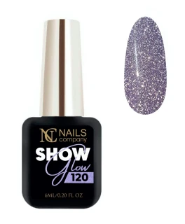 Oja semipermanenta reflectorizant Gelique Glow Show 120 Nails Company, 6 ml
