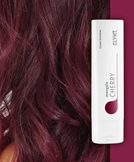 Masca nuantatoare pentru par rosu Cherry Mangala, 200 ml