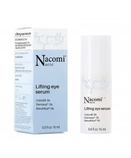 Ser lifting cu Vitamina C pentru conturul ochilor Bye puffy eye Nacomi Next Level, 15 ml