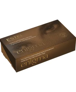 Vopsea pentru gene și sprâncene ENIGMA, maroniu deschis (pentru blonde), 2*20 ml