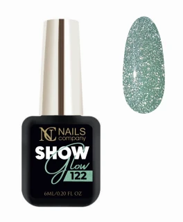 Oja semipermanenta reflectorizant Gelique Glow Show 122 Nails Company, 6 ml