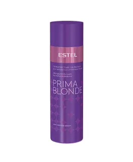 Balsam argintiu pentru nuanțele reci de blond ESTEL PRIMA BLONDE, 200 ml