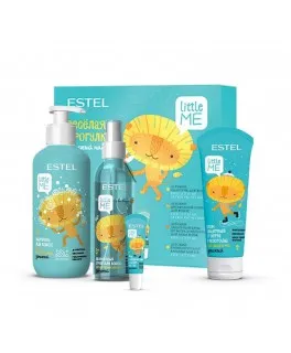 Set pentru copii Plimbare distractiva ESTEL LITTLE ME (Șampon 300ml, Spray-luciu 200ml, Crema protectoare 75ml, Balsam-luciu de buze 10ml)