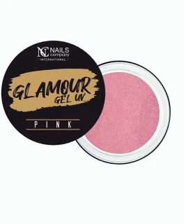 Гель UV со светоотражающими частицами Pink Glamour Nails Company, 50 г