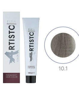 Vopsea permanenta pentru par Elea Professional Artisto Color, 10.1 Blond deschis gri, 100 ml