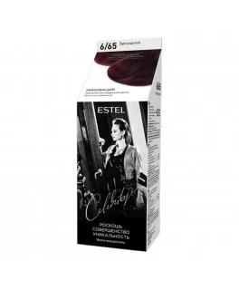Vopsea-îngrijire pentru păr semipermanentă Celebrity, 6/65 Burgundia, 125 ml