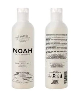 Натуральный шампунь для выпрямления волос с экстрактом ванили 1.8 Noah, 250 мл