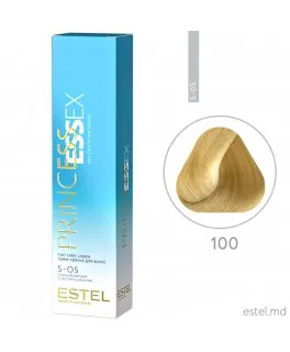 Vopsea cremă permanentă pentru păr PRINCESS ESSEX, S-OS 100 Super-blond natural, 60 ml