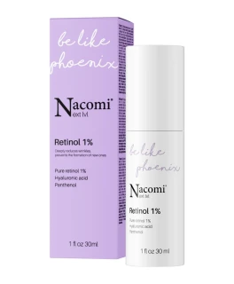 Ser de noapte cu retinol 1% pentru ten matur Nacomi Next Level, 30 ml