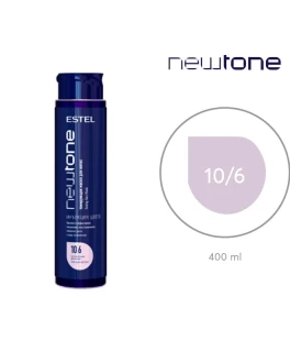 Mască nuanţatoare NewTone 10/6, Blond deschis violet, 400 ml