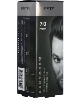 Набор для камуфляжа волос ESTEL ALPHA HOMME 7/0, Русый (New 2024), 20 мл