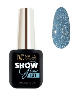 Oja semipermanenta reflectorizant Gelique Glow Show 121 Nails Company, 6 ml