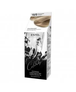 Vopsea-îngrijire pentru păr semipermanentă Celebrity, 10/0 Blond-platină, 125 ml