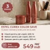Set Promo pentru par vopsit ESTEL Curex Color Save (Sampon 300 ml, Balsam 250 ml, Masca 500 ml)